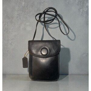 VTG Coach Special Edition Olympics Team Bag 6908 Black Leather '96 Atlanta Games